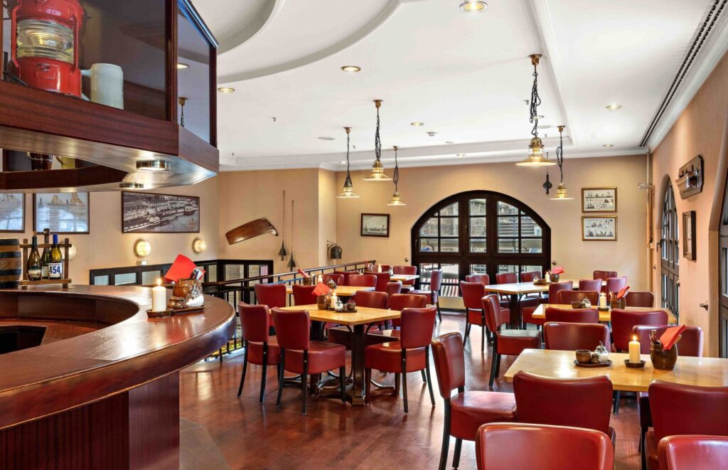 Bierhaus Dampfschiff im Hilton Hotel Dresden