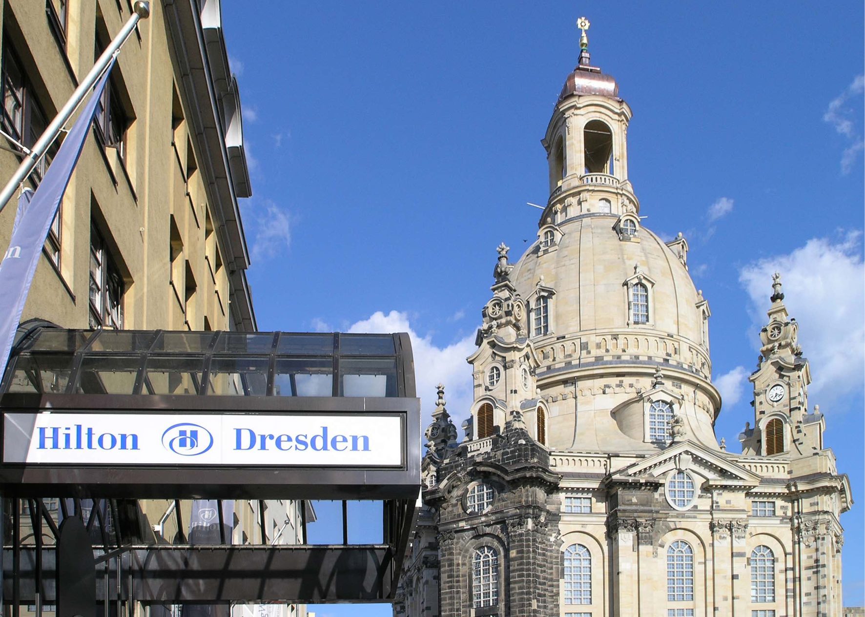 Hilton Dresden und Frauenkirche